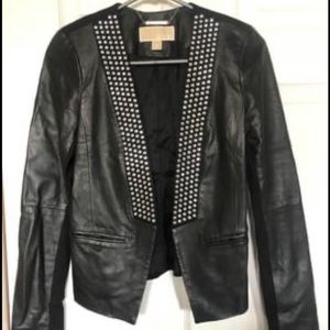 Leather jacket